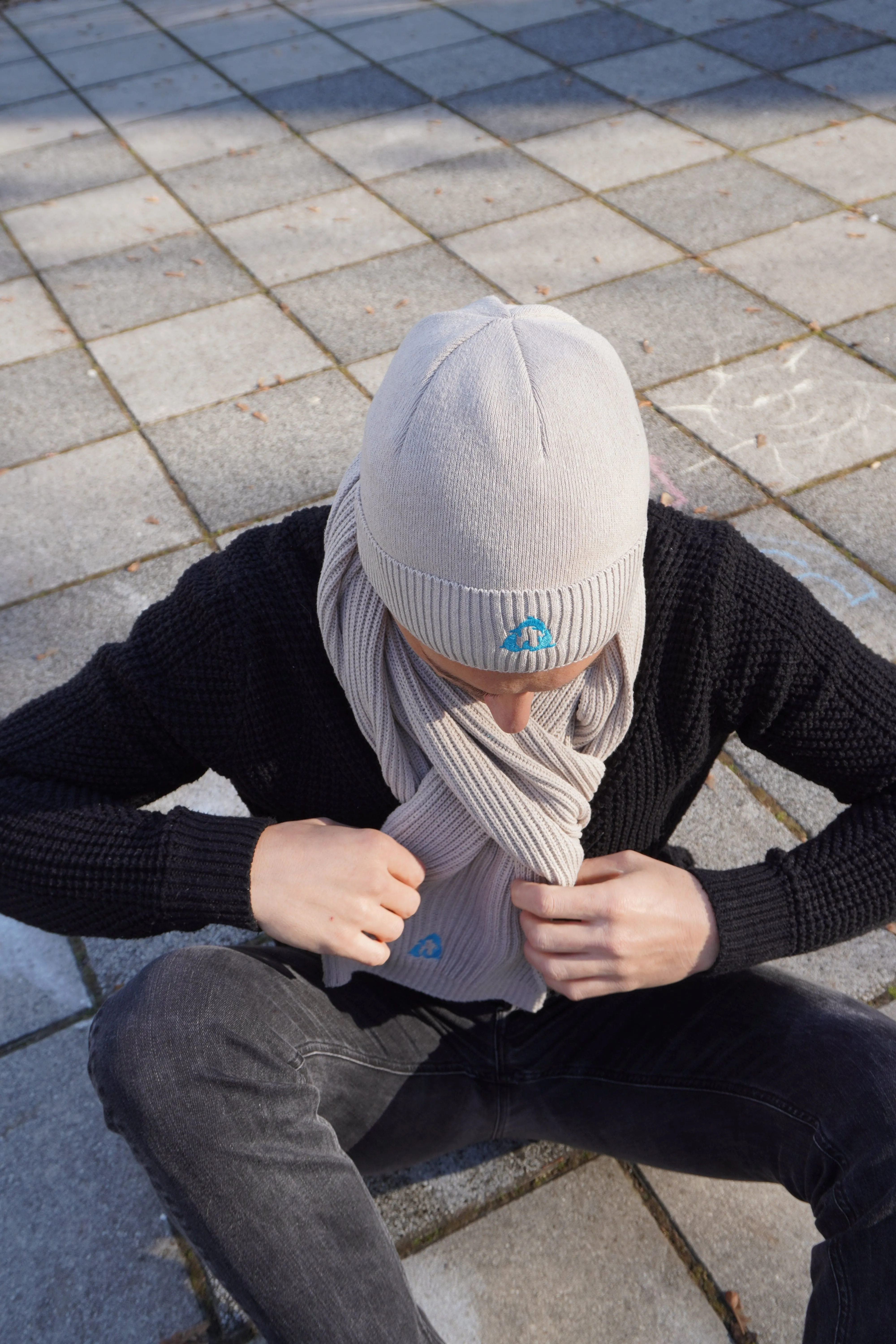 Alpine Recycled Cotton Scarf | Multiple Colours