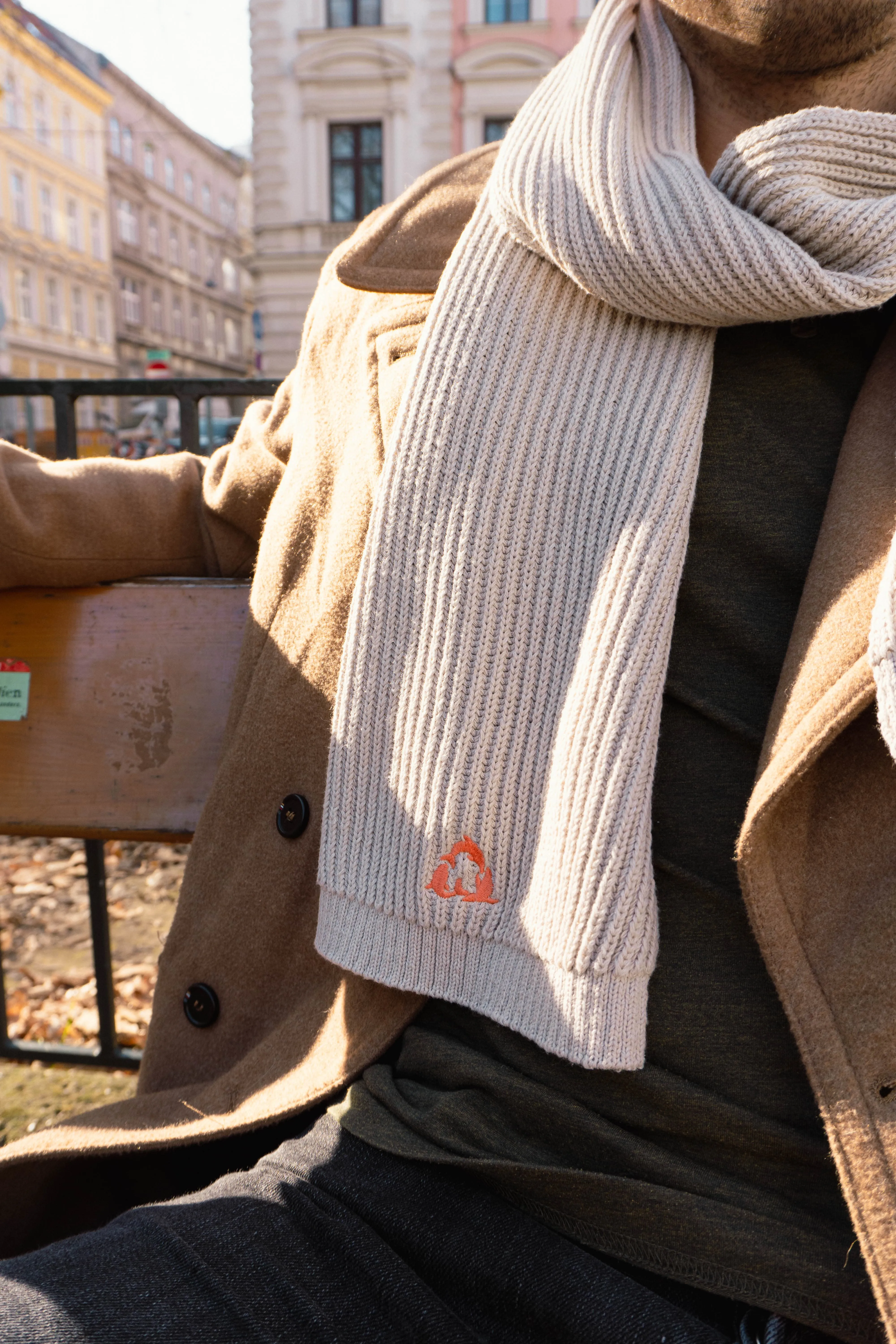 Alpine Recycled Cotton Scarf | Multiple Colours