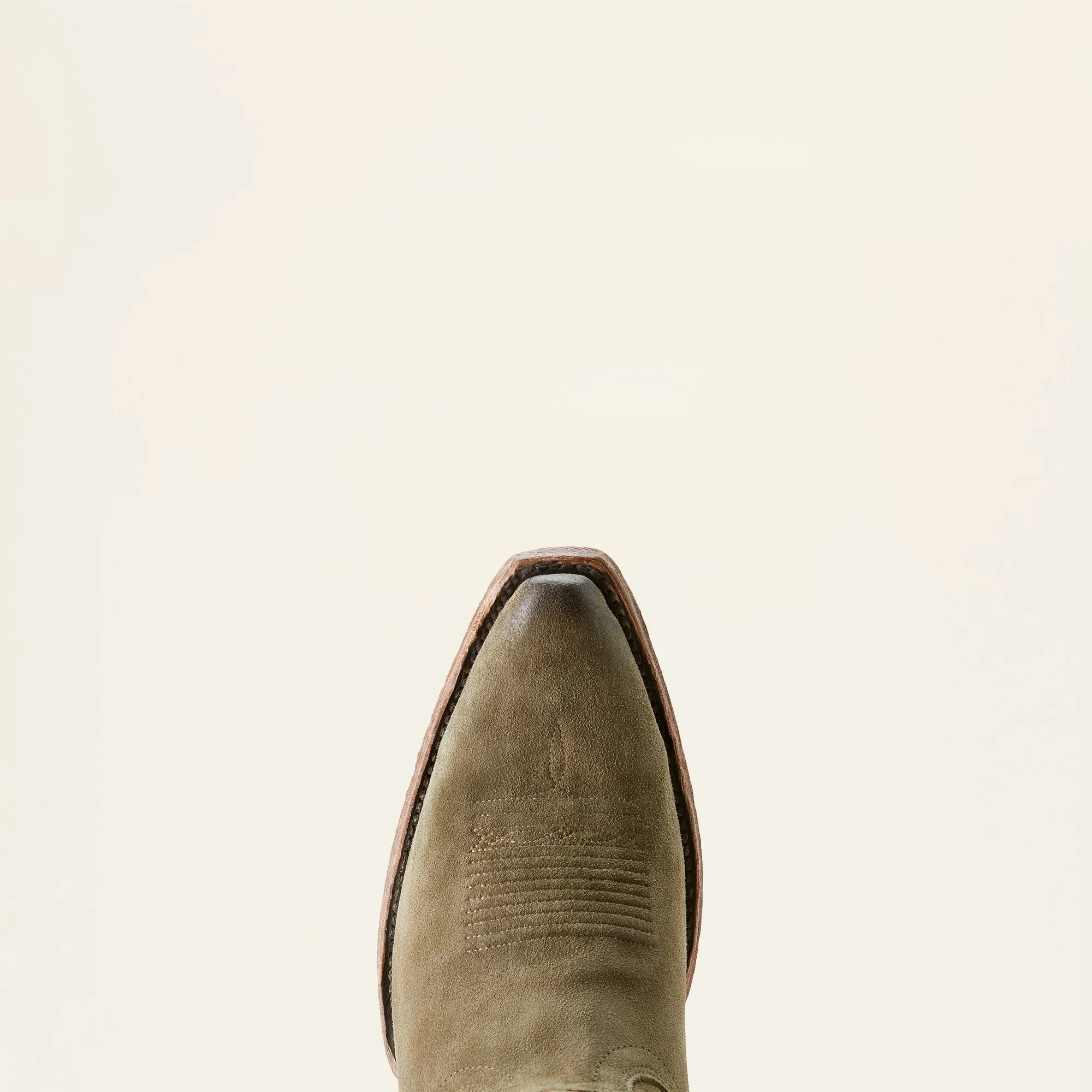 Ariat Ladies 10053792 Jukebox Cowboy Boots in Soft Olive Suede