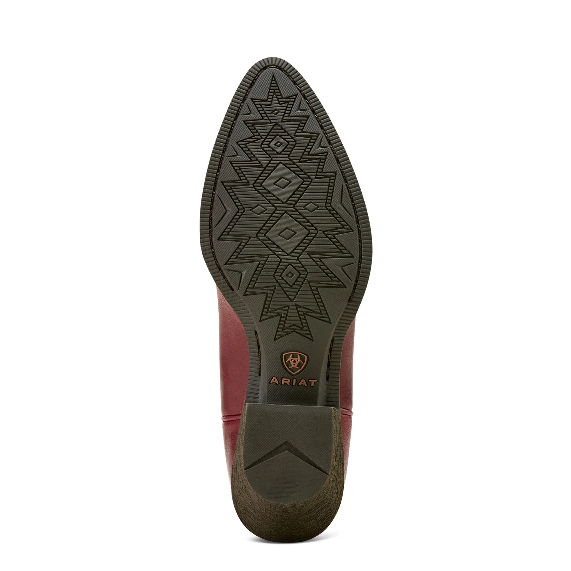 Ariat Ladies 10061205 Heritage J Toe Stretch Fit Western Boots in Sangria