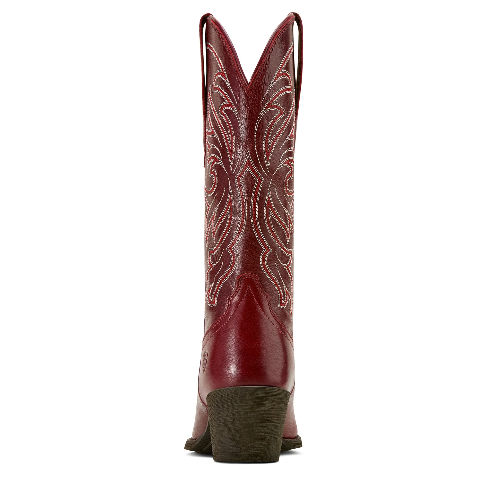 Ariat Ladies 10061205 Heritage J Toe Stretch Fit Western Boots in Sangria