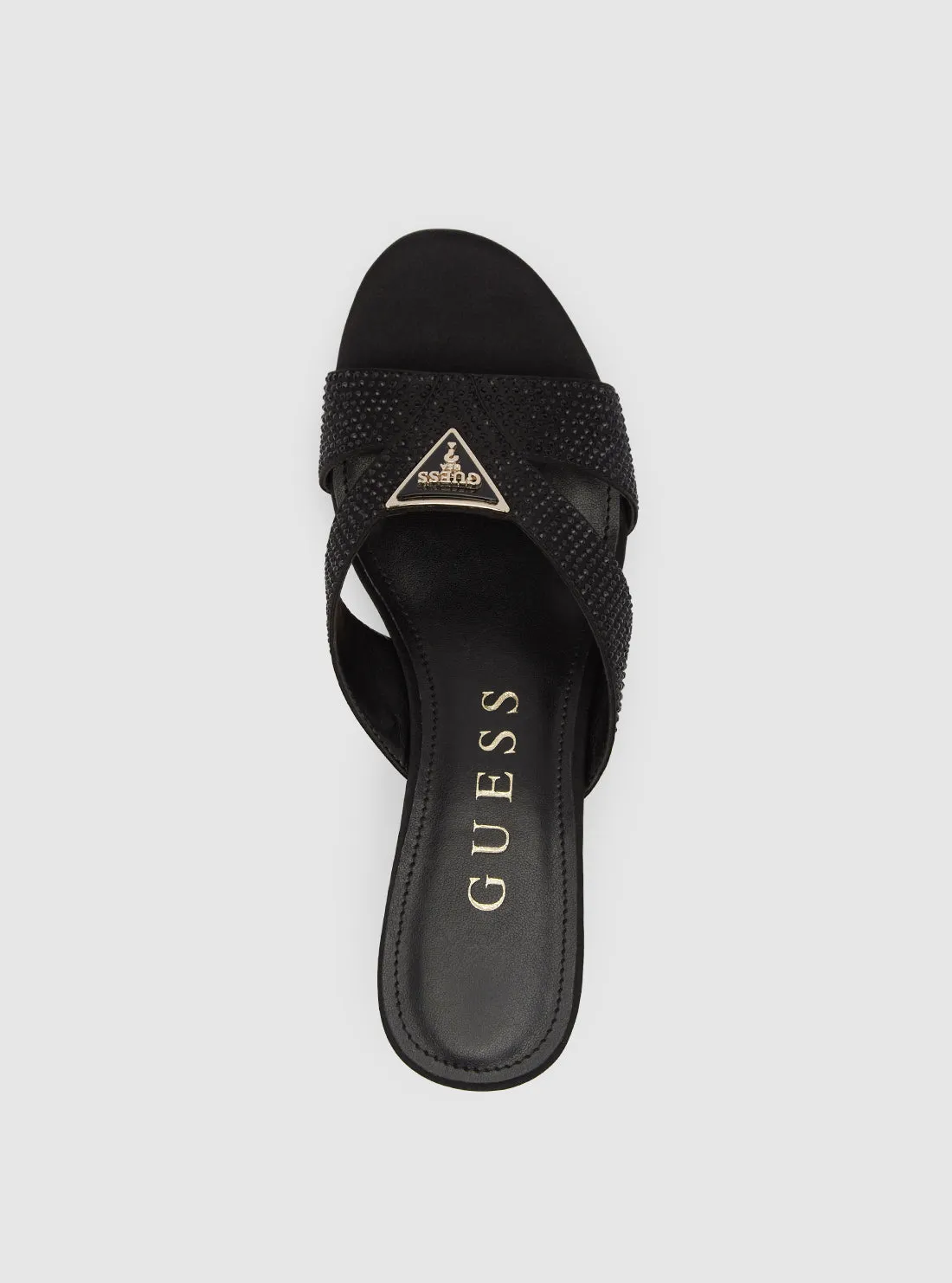 Black Lonaa Platform Sandals