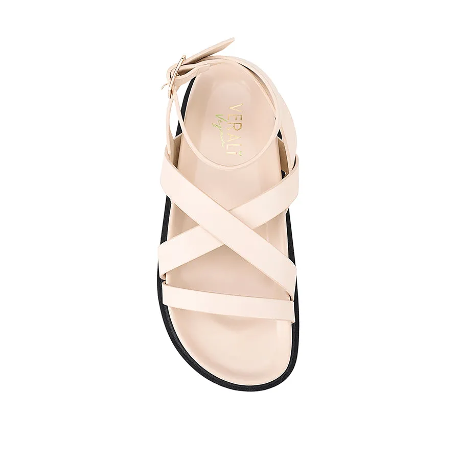 Brianna Footbed Sandals - Bone