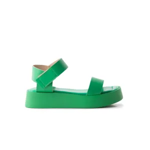 Buttercup Green Leather