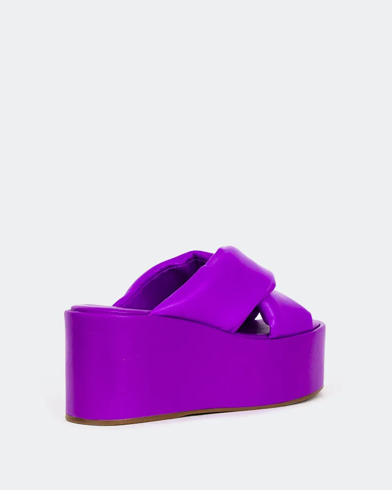 Casa Purple Leather