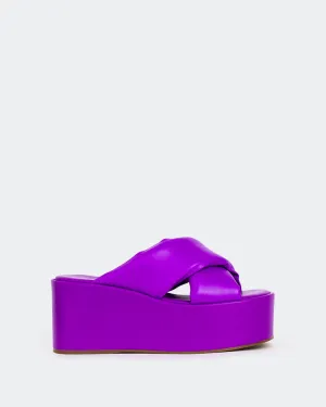 Casa Purple Leather
