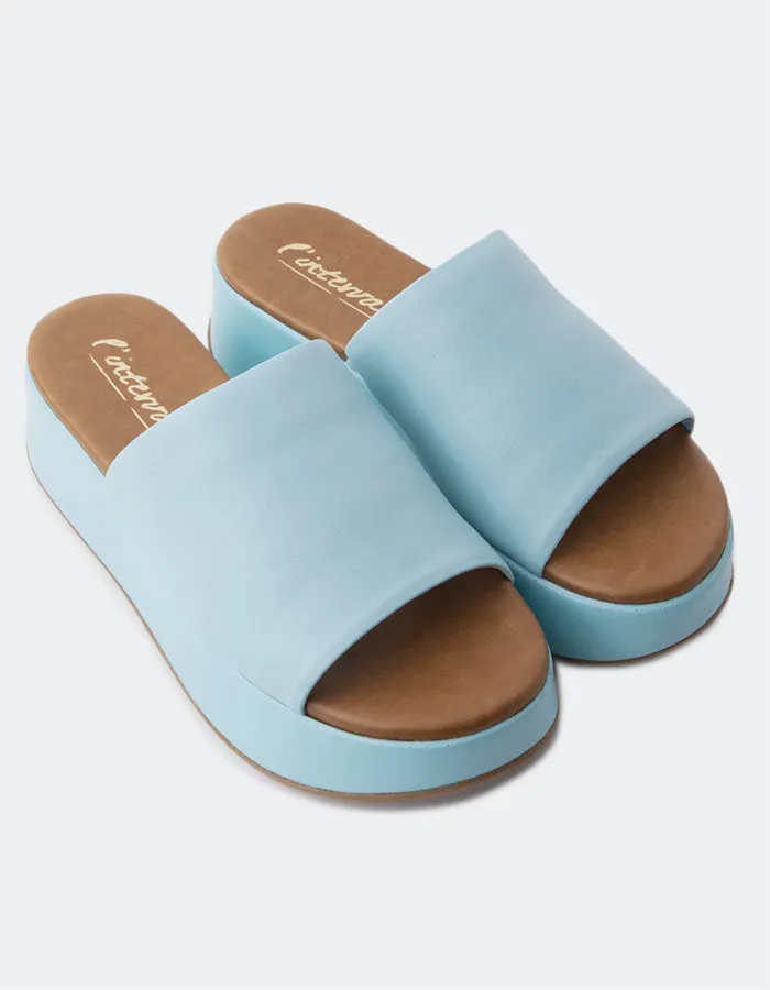 Cayman Blue Leather