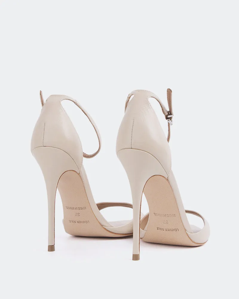 Cristiana Beige Leather