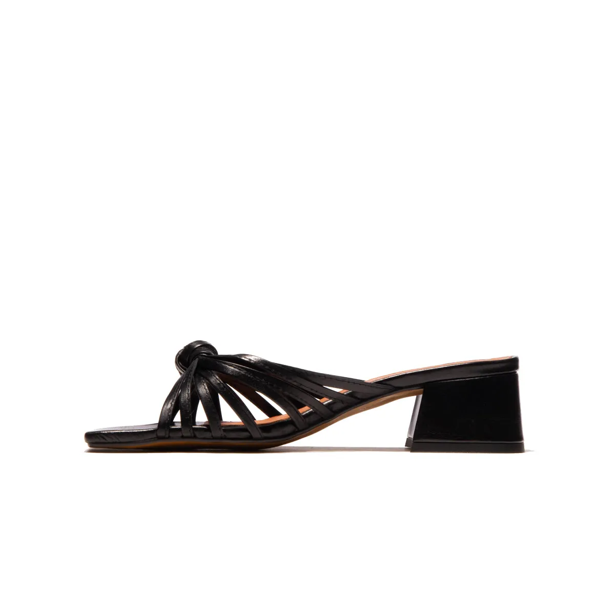 Damira Black Leather