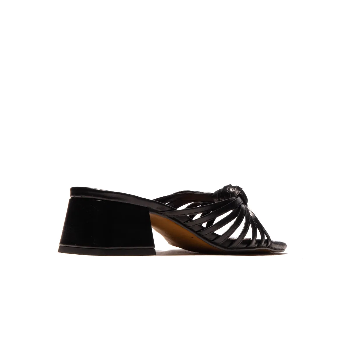 Damira Black Leather