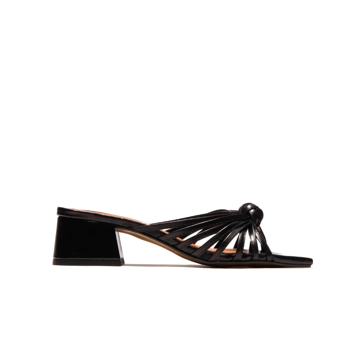 Damira Black Leather