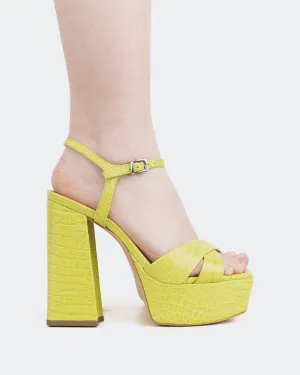 Embassy, Green Croco/Croco Vert
