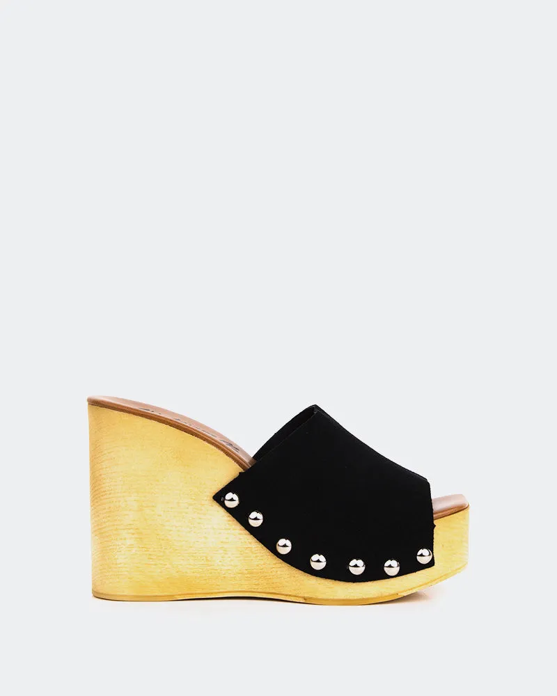 Emeline Black Suede