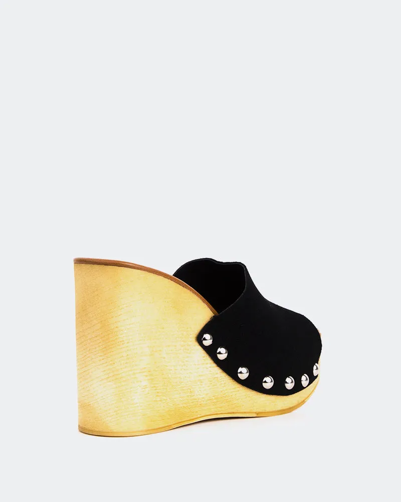 Emeline Black Suede