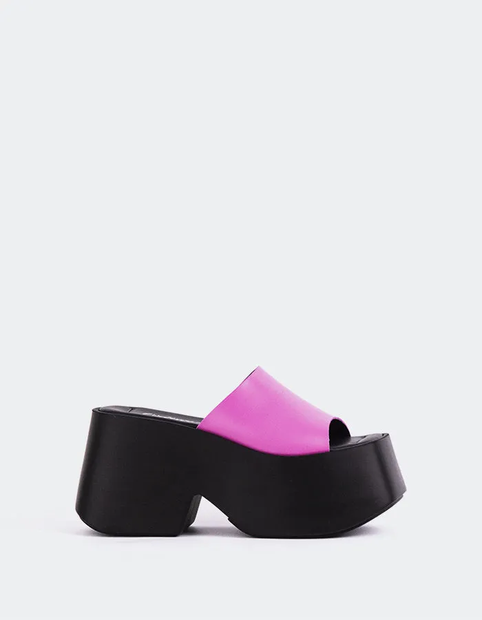 Fidèle Fucshia Leather