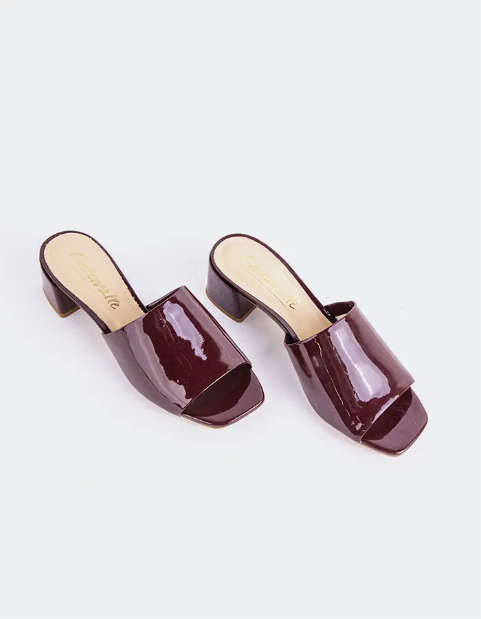 Fortunata Burgundy Patent