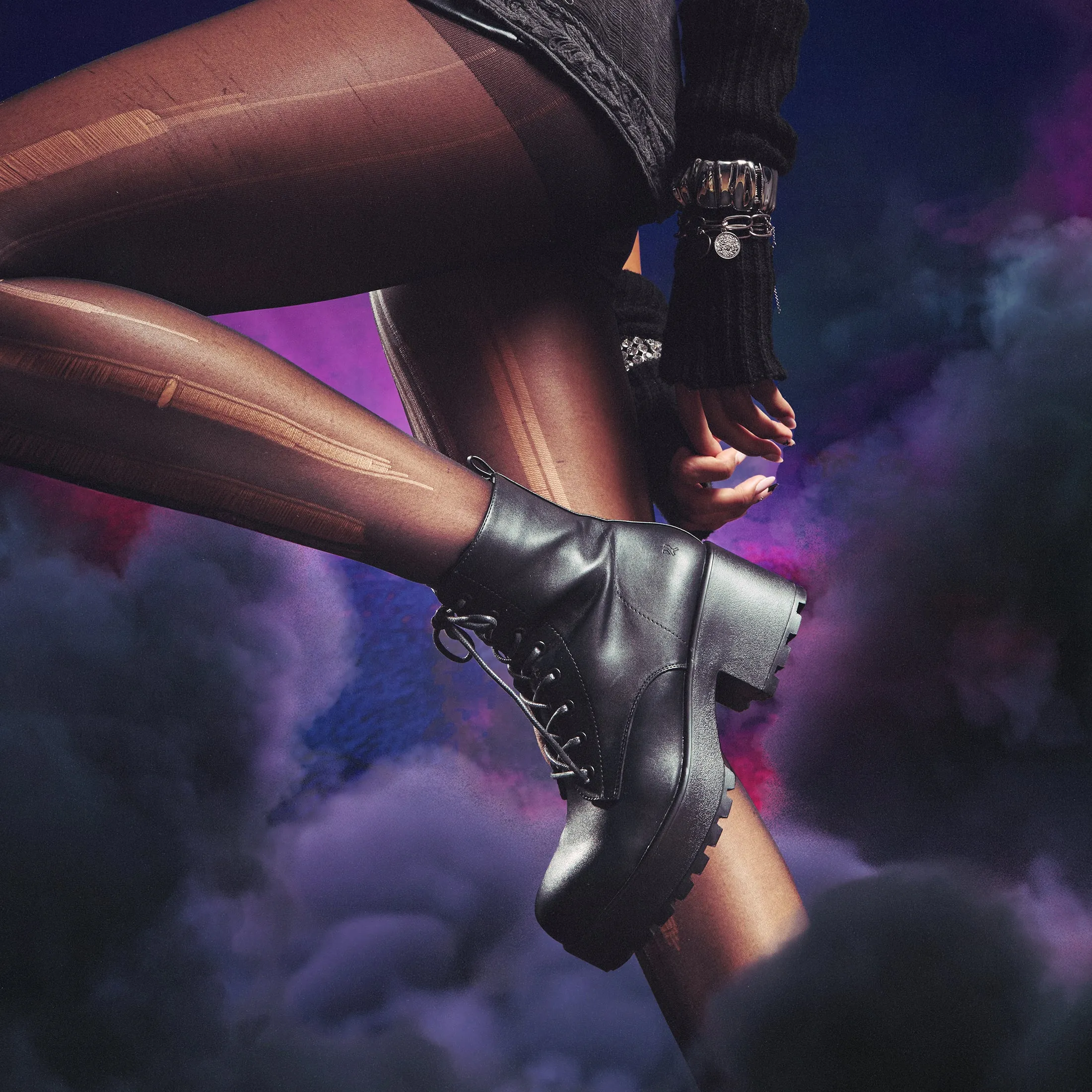 GIN Platform Military Boots