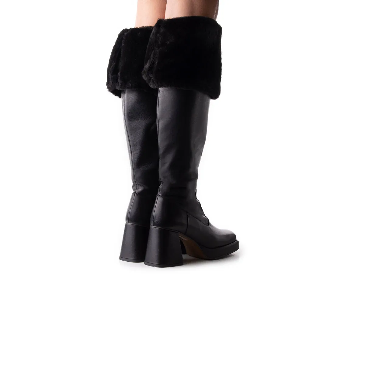 Jesse Black Leather