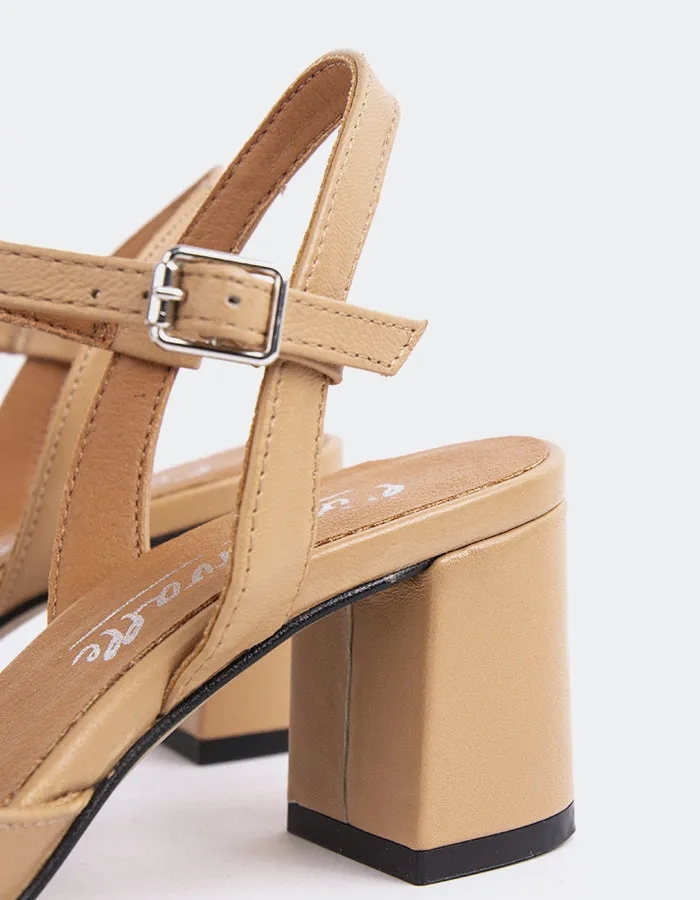Kearny Camel Leather