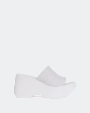 Klum White Leather