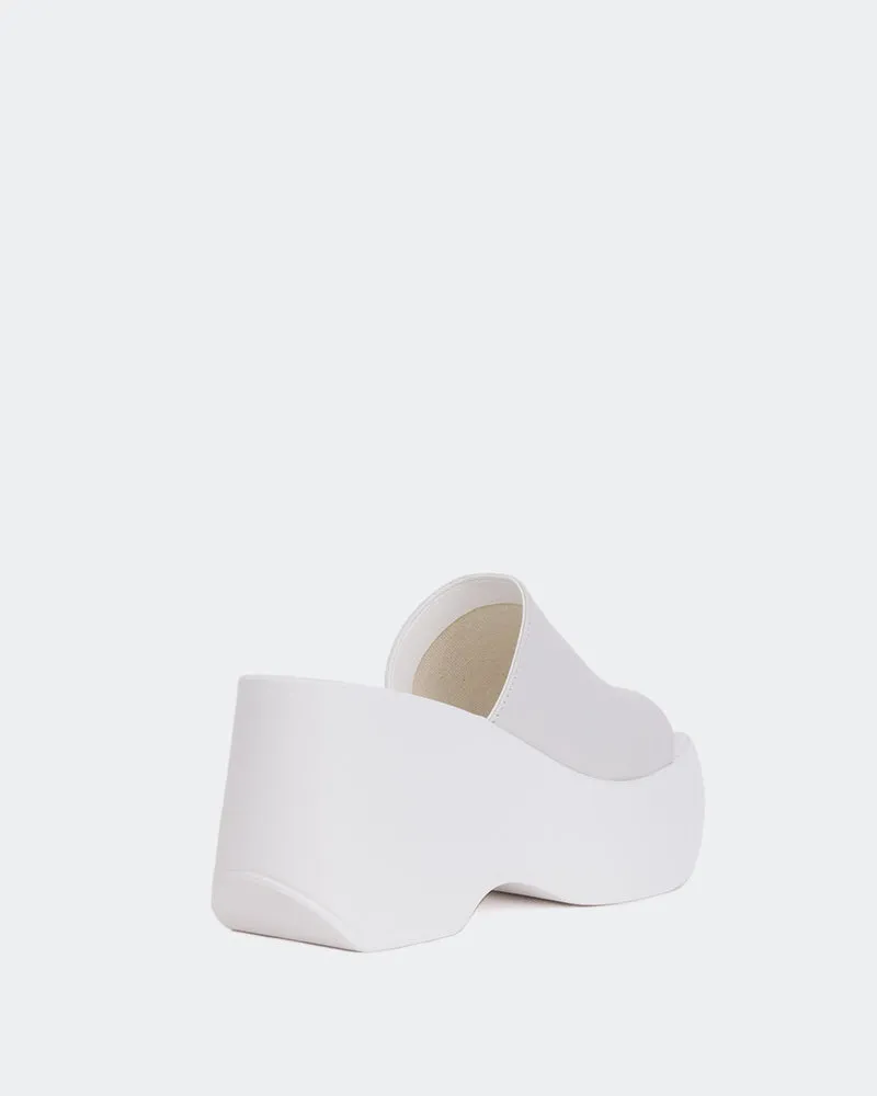 Klum White Leather