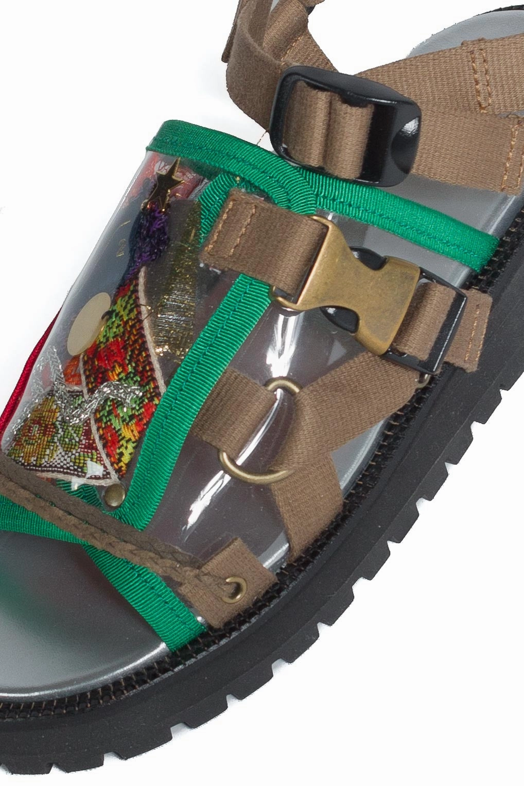 Kolor W Strap Sandals
