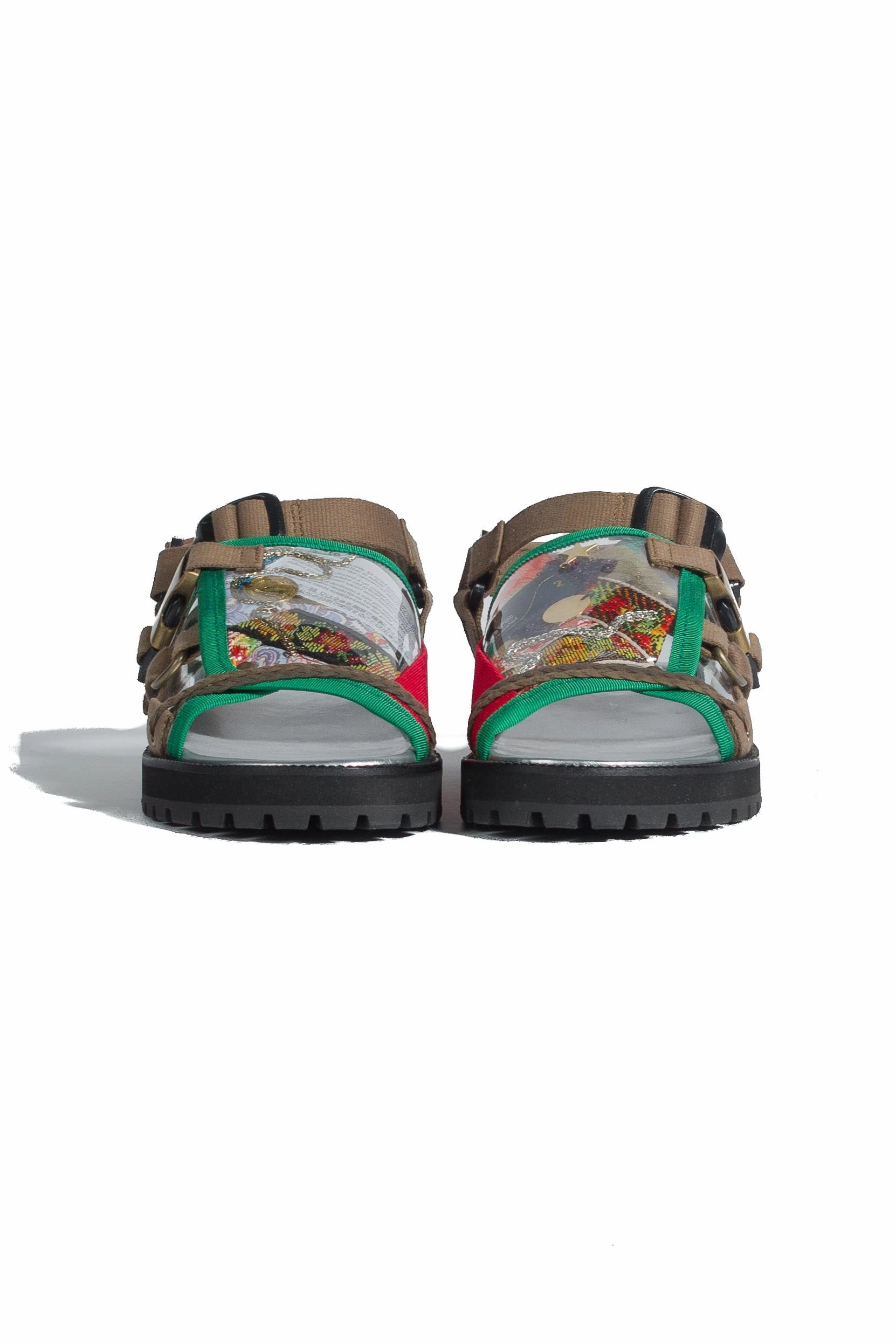 Kolor W Strap Sandals