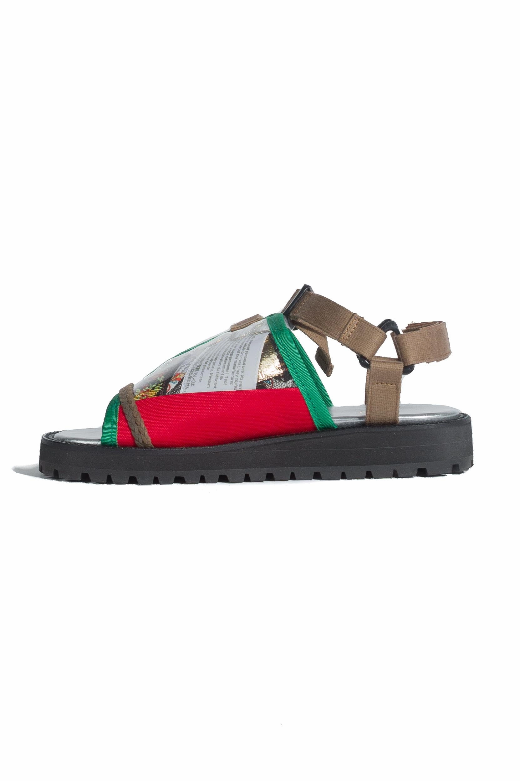 Kolor W Strap Sandals