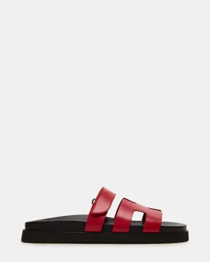 MAYVEN RED LEATHER