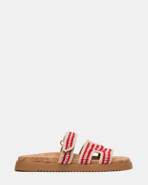 MAYVEN WOVEN RED/BEIGE