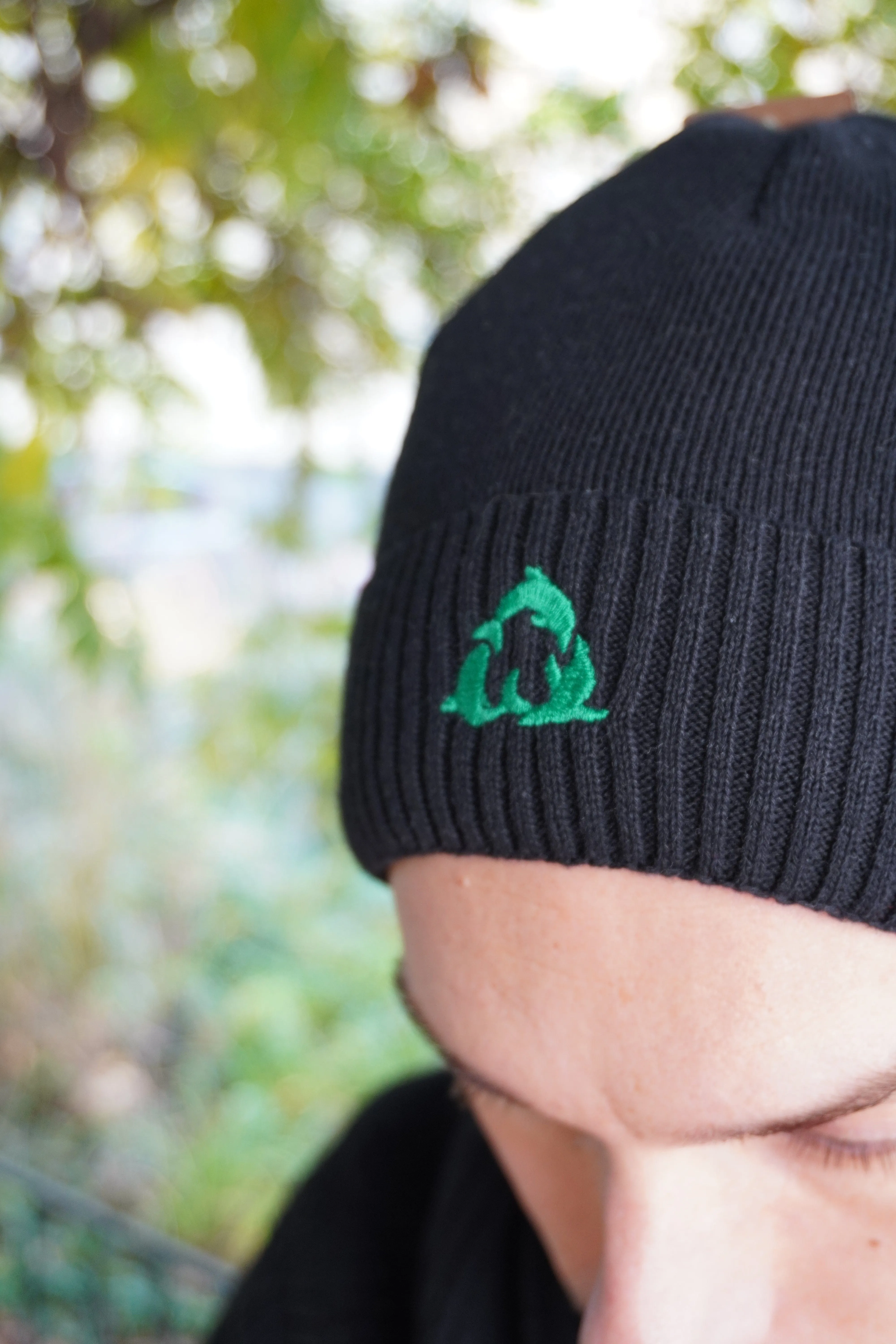 Midnight Recycled Cotton Beanie | Multiple Colours