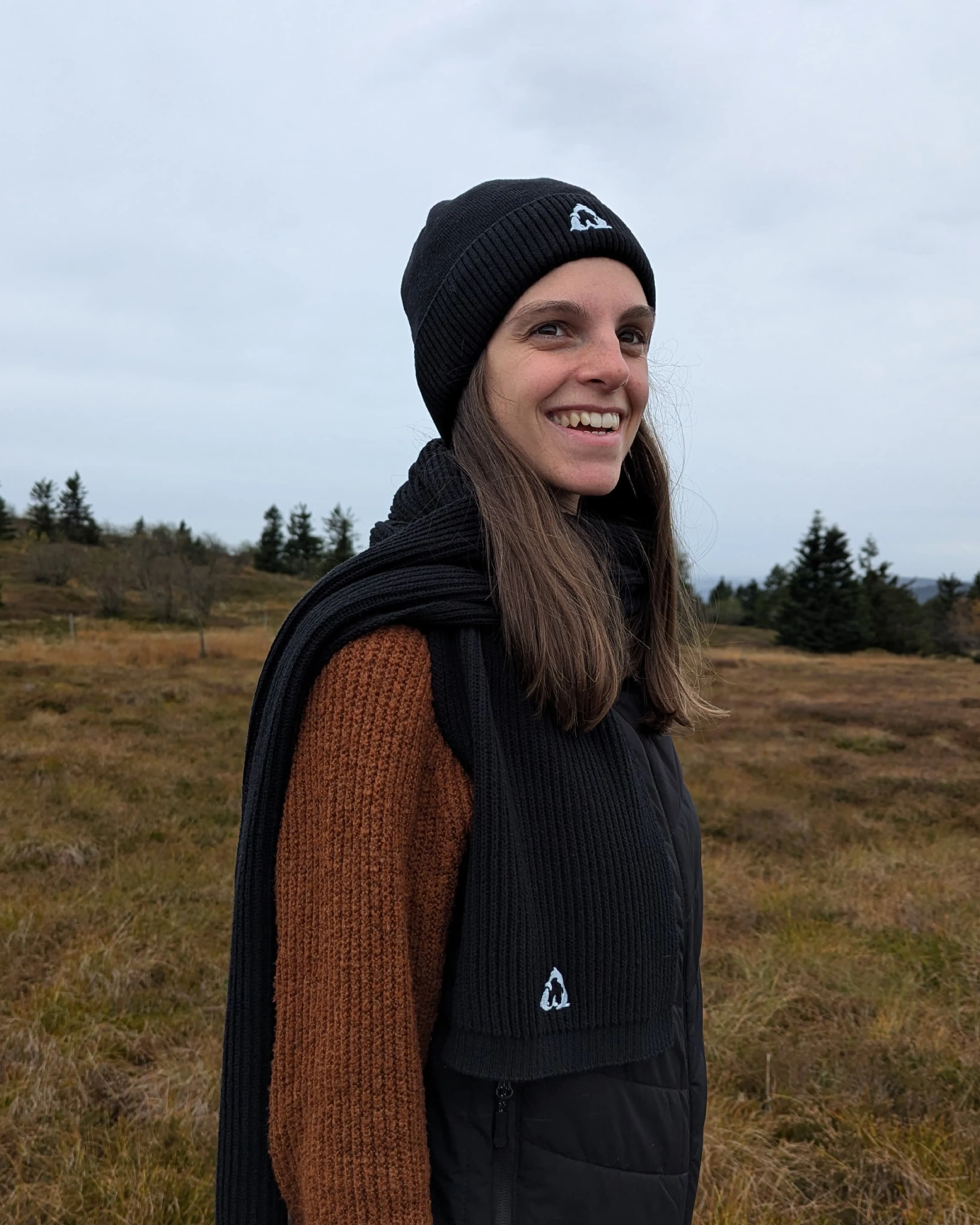 Midnight Recycled Cotton Scarf | Multiple Colours