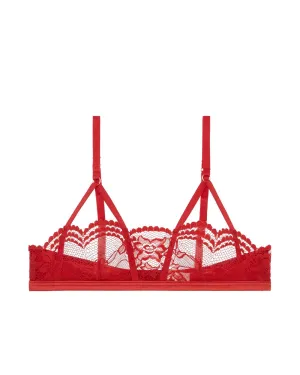Muse by Coco de Mer Scarlett Triangle Bra