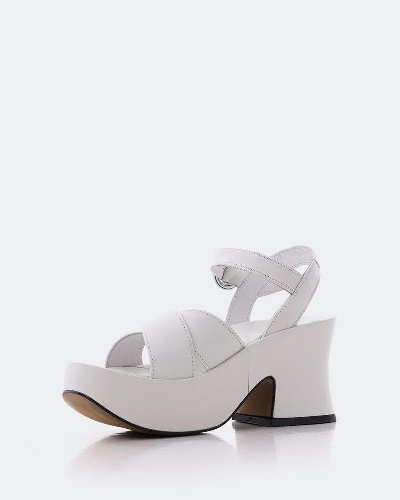 Nerissa White Leather