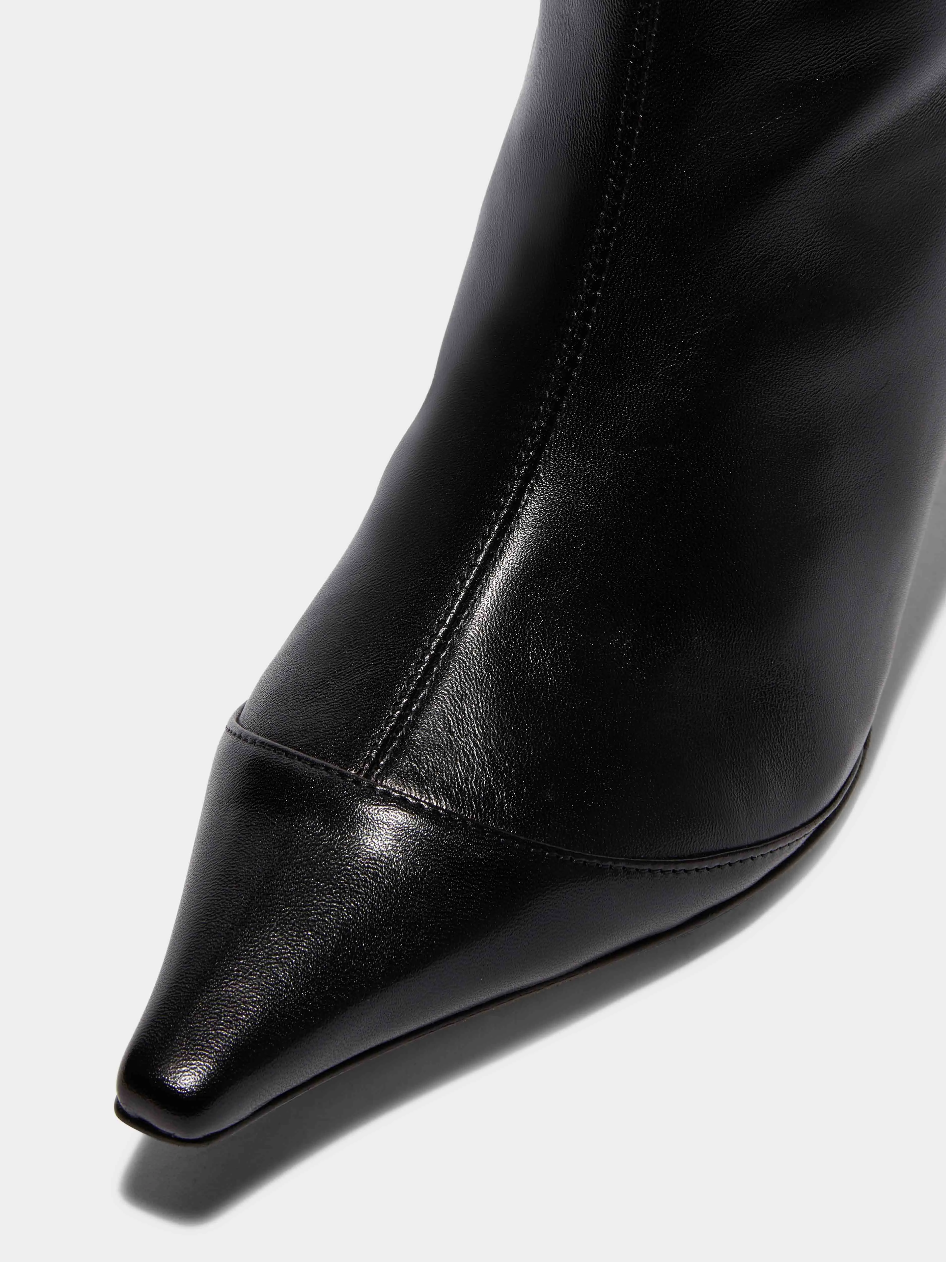 Roe Leather Ankle Boots