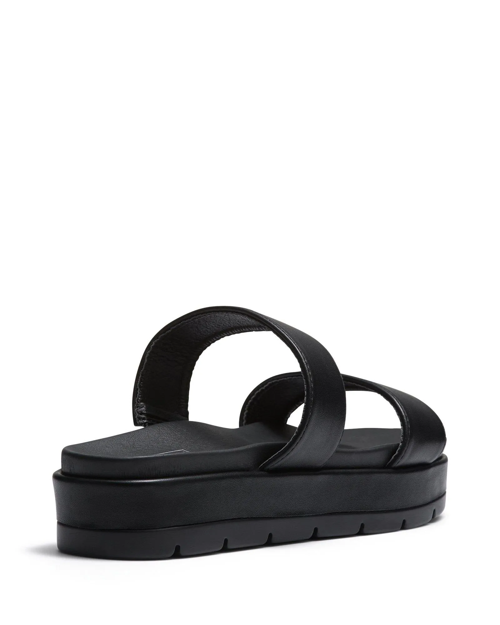 Slidin' Flatform Sandal Black