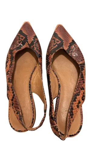Snake Leather Slingback - Pre-Loved
