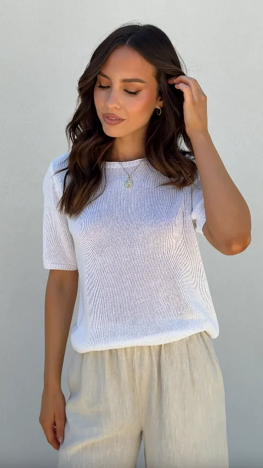 Summer Tee - White