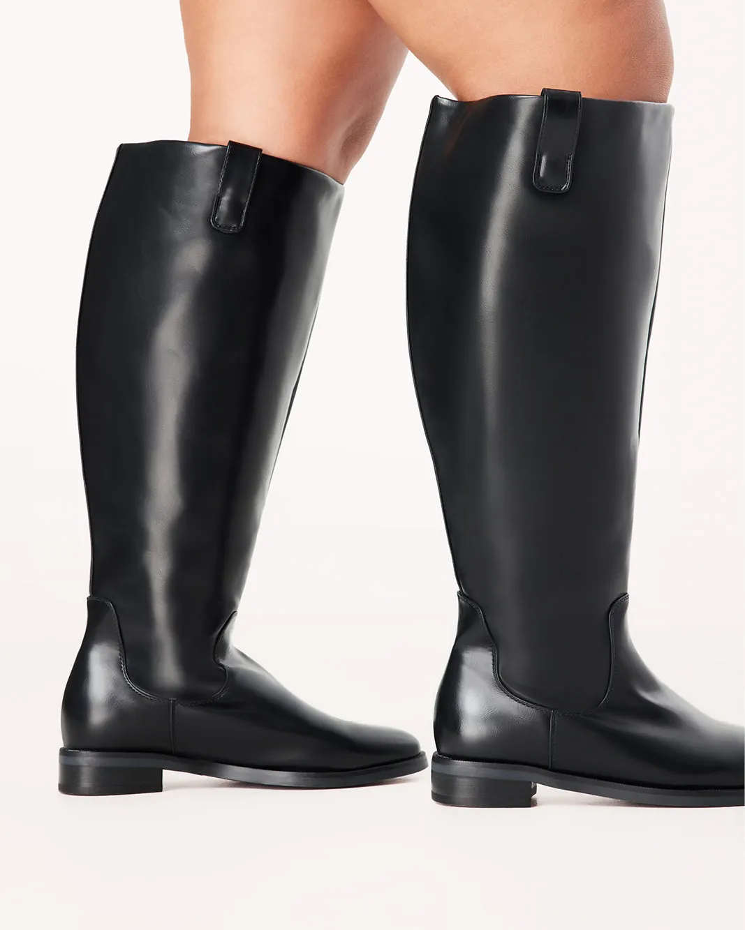 SYBIL EXTENDED CURVE - BLACK