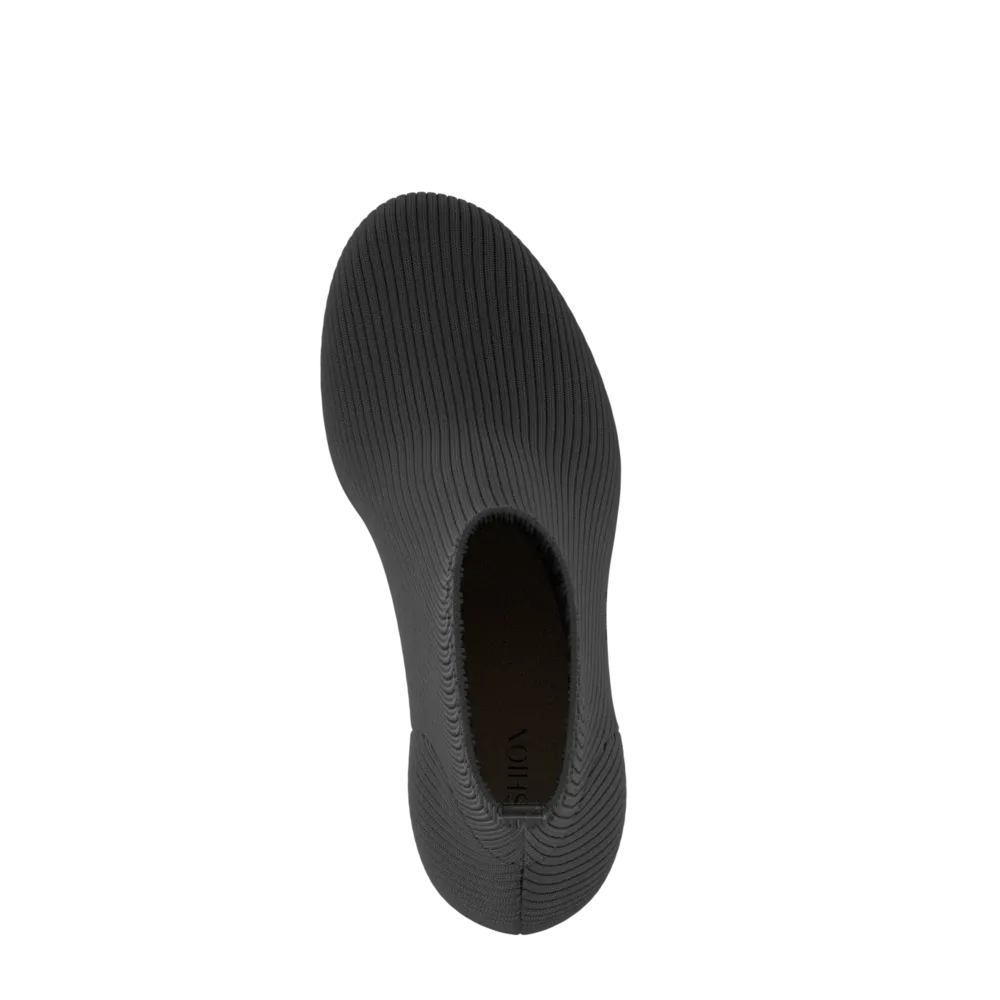 The Josie Bootie - Coal Knit - FINAL SALE