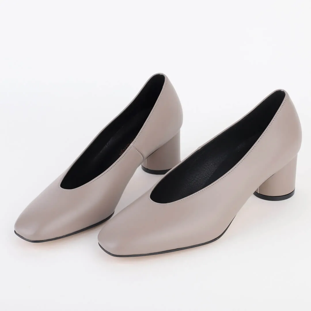 *UK size 13 - WILLOW - black, 5cm heels