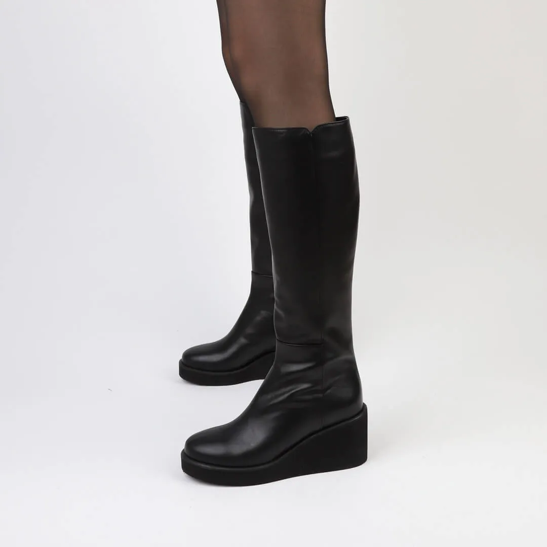 VIENTO - flatform knee boot