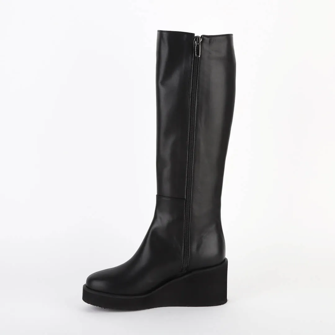 VIENTO - flatform knee boot