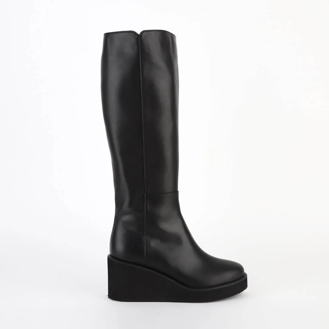VIENTO - flatform knee boot